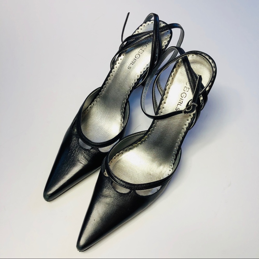 BCBGirls Black Retro Heels